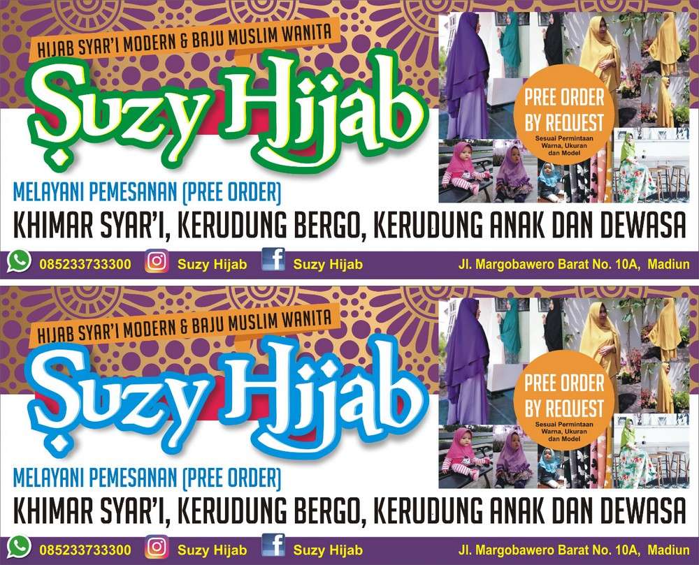 Jilbab pre order
